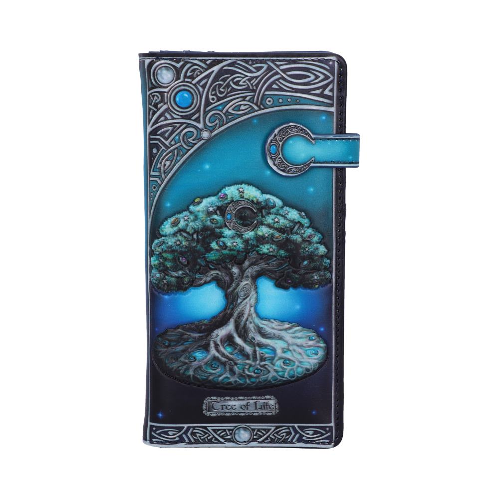 Tree of Life Embossed Purse 18.5cm