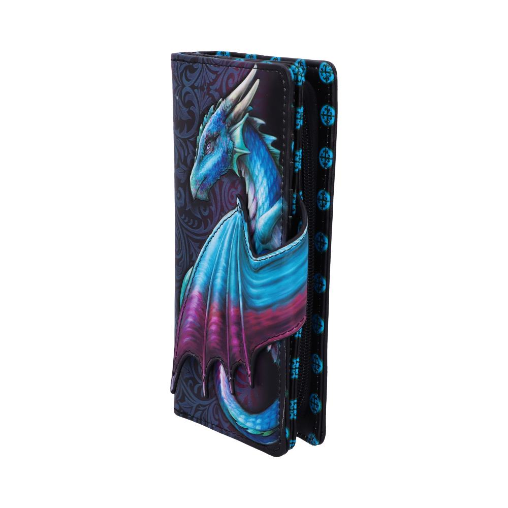 Take Flight Embossed Purse (Blue) 18.5cm