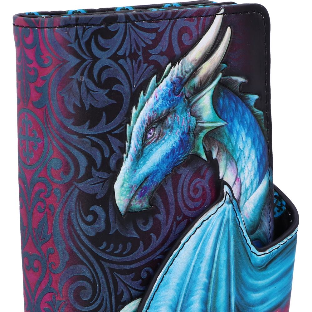 Take Flight Embossed Purse (Blue) 18.5cm