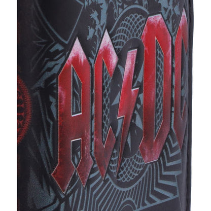 ACDC Black Ice Embossed Purse 18.5cm