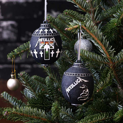 Metallica - Black Album Hanging Ornament 10cm