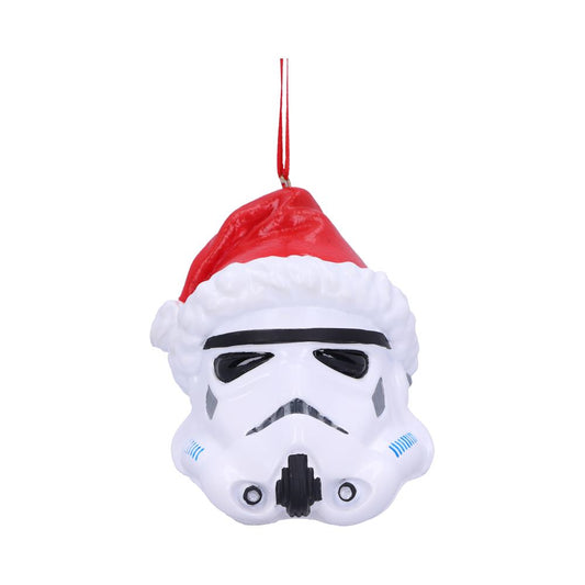 Stormtrooper Santa Hat Hanging Ornament 8.3cm