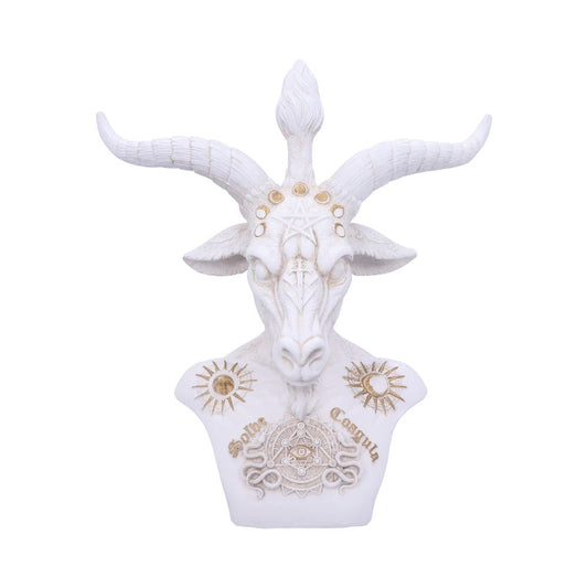 Baphomet Bust (White) 33.5cm