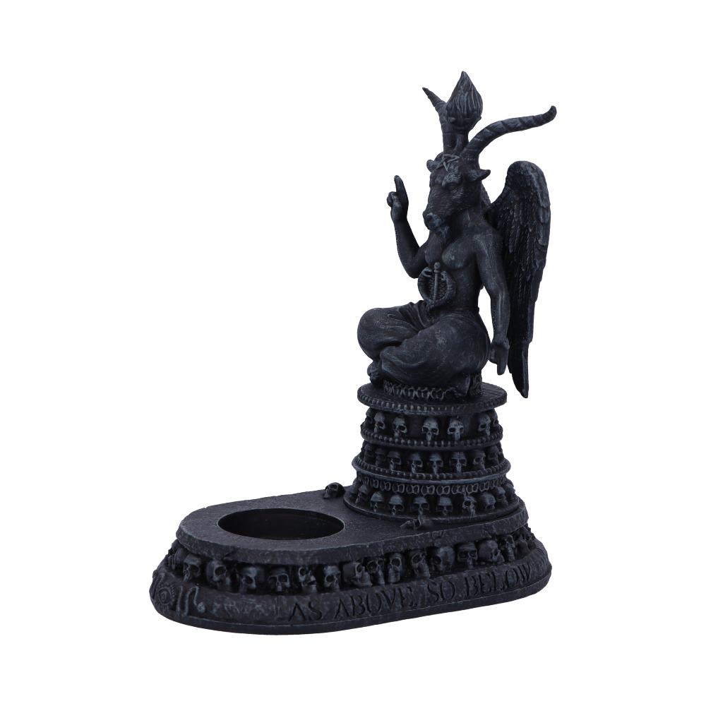 Baphomet's Devotion Tea Light Holder 17cm