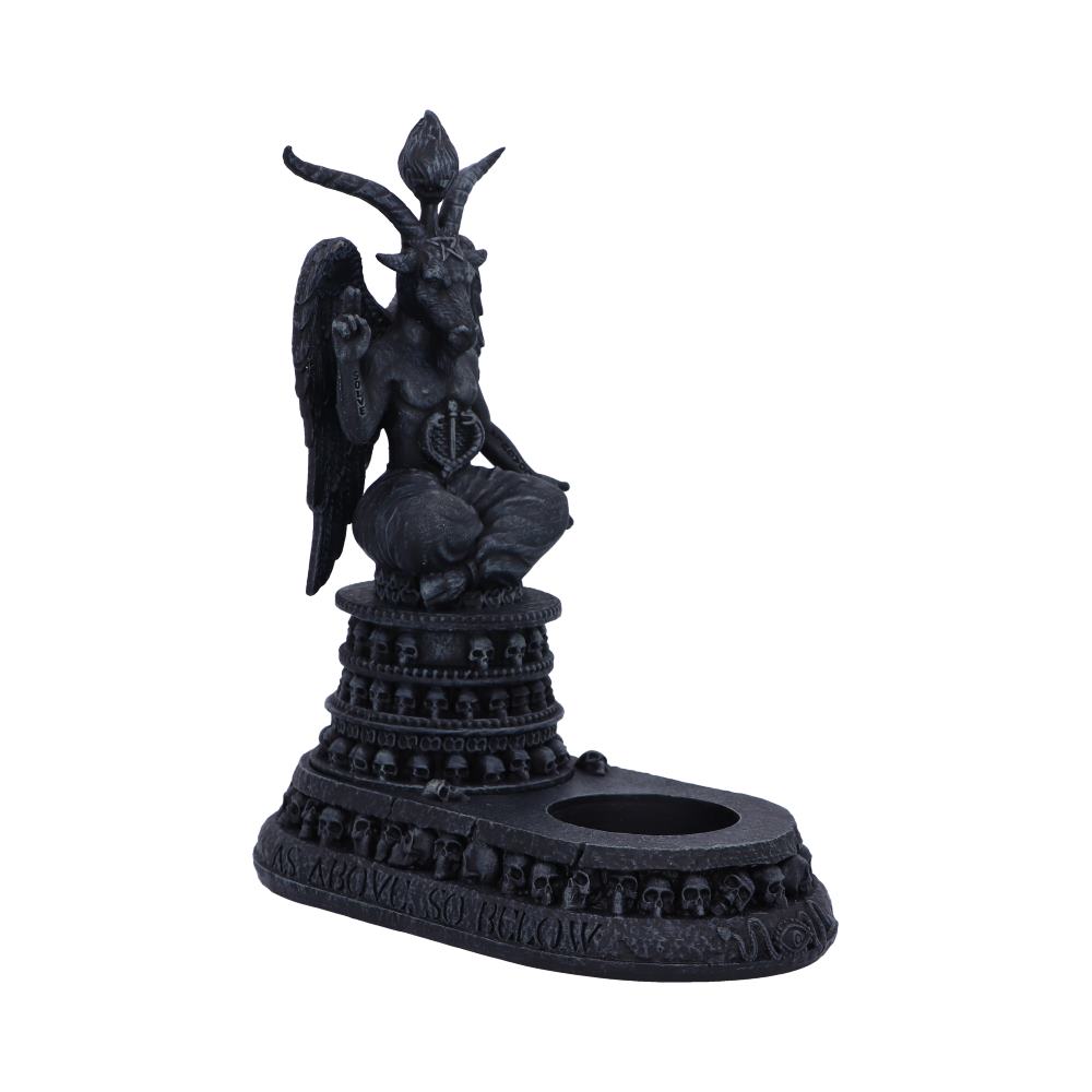 Baphomet's Devotion Tea Light Holder 17cm