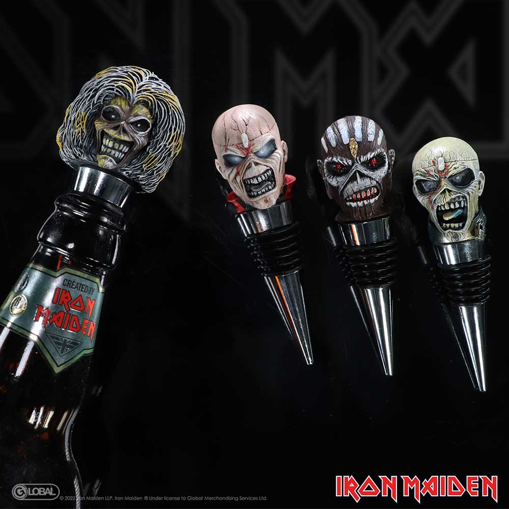 Iron Maiden Piece of Mind Bottle Stopper 10cm