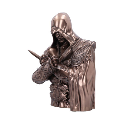 Assassin's CreedÂ® Ezio Bust Box Bronze 30cm