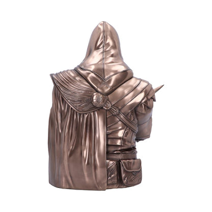 Assassin's CreedÂ® Ezio Bust Box Bronze 30cm
