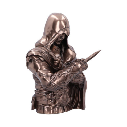 Assassin's CreedÂ® Ezio Bust Box Bronze 30cm