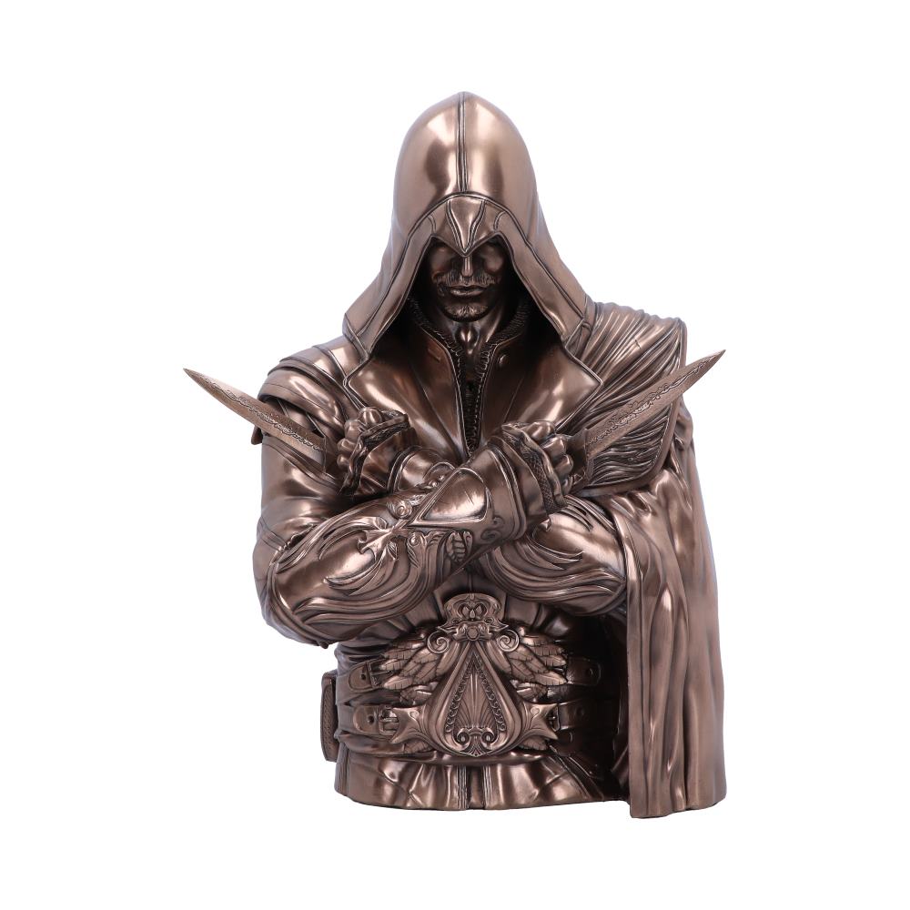 Assassin's Creed® Ezio Bust Box Bronze 30cm