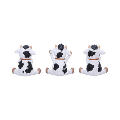 Three Wise Cows 9cm