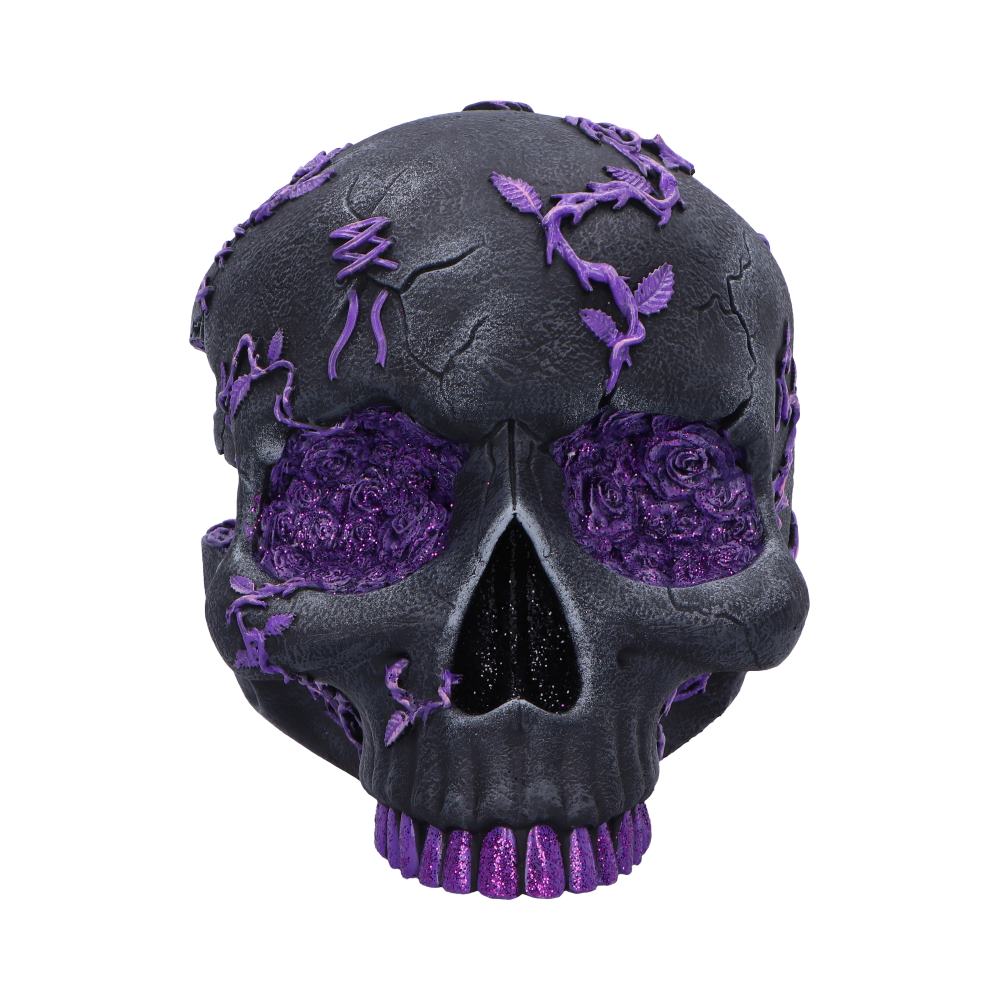 Rose Geode Skull