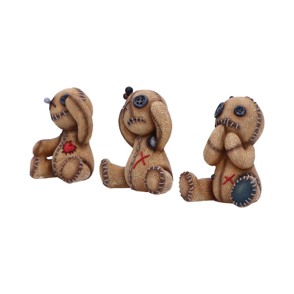 Three Wise Voodoo Dolls 8cm
