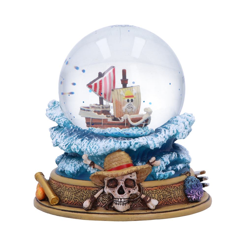 One Piece Going Merry Snow Globe 14cm