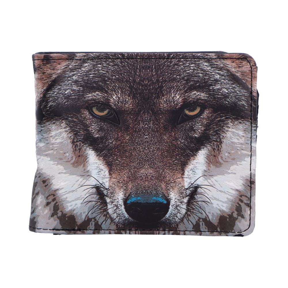 Wallet - Portrait of a Wolf 11cm