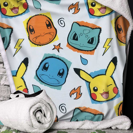 Pokémon Starter Throw 100*150cm