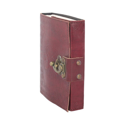 Tree Of Life Leather Journal w/lock 13 x 18cm