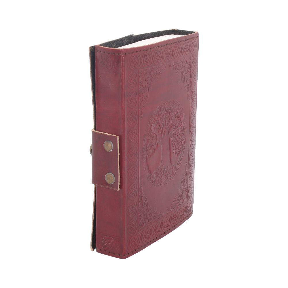 Tree Of Life Leather Journal w/lock 13 x 18cm