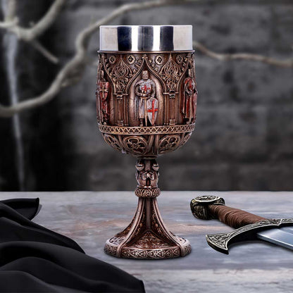 Knights Templar Goblet 18cm