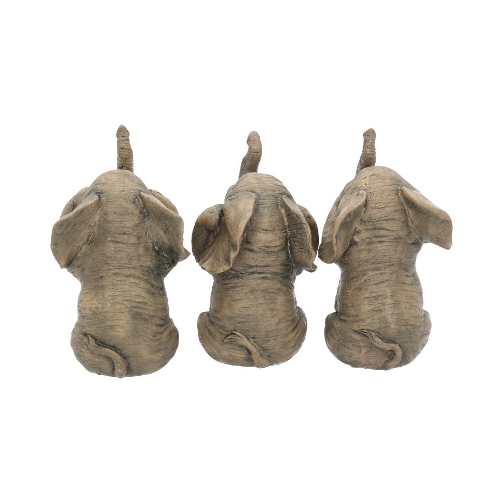 Three Wise Elephants 16cm