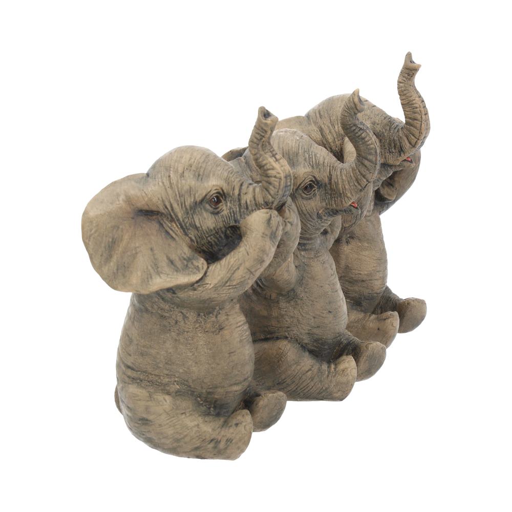 Three Wise Elephants 16cm