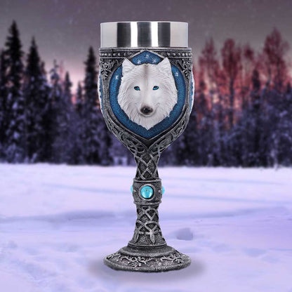 Ghost Wolf Goblet 19.5cm