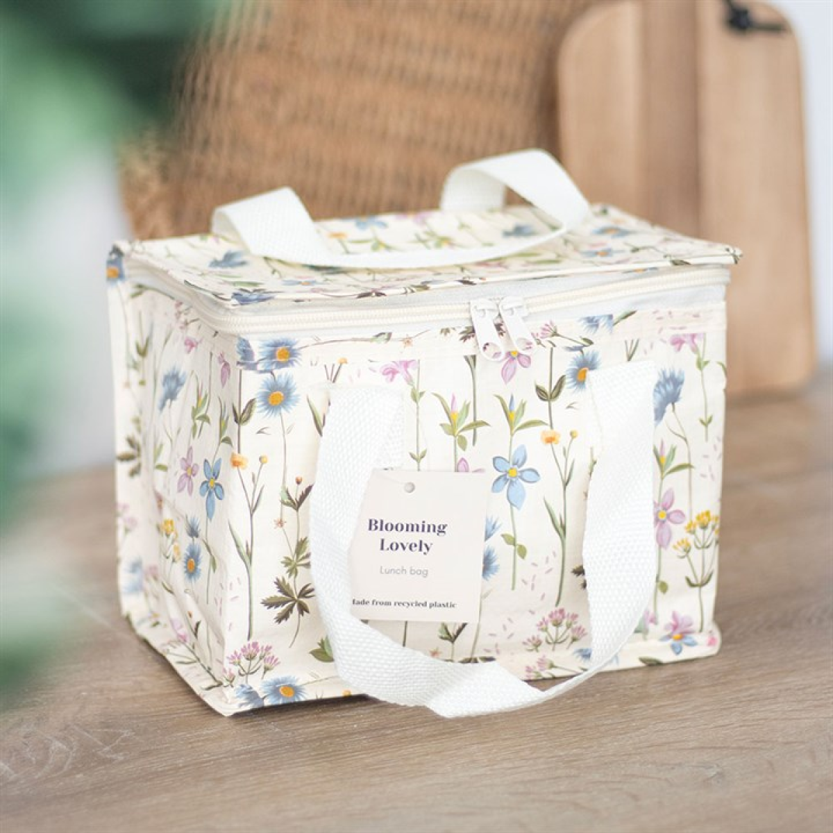 Blooming Lovely Floral Lunch Bag 21cm