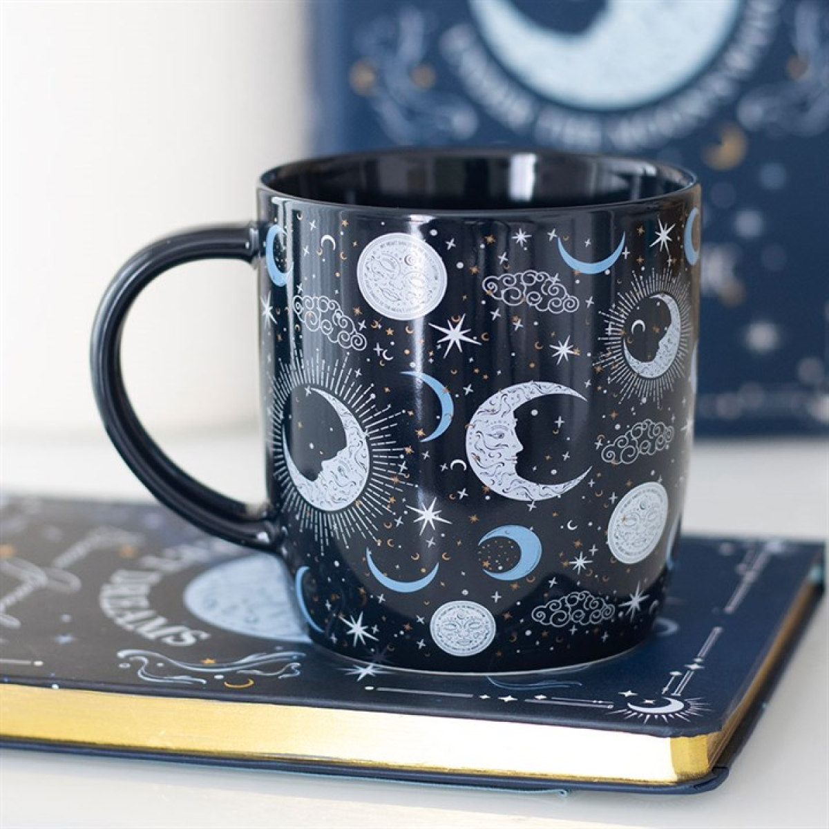 Blue Moon Print Mug 9cm
