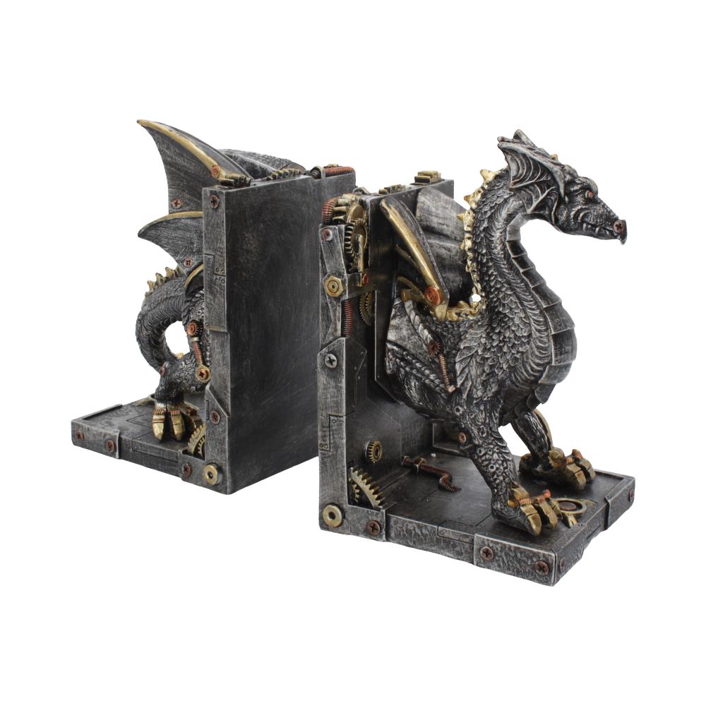 Dracus Machina Bookends 27cm