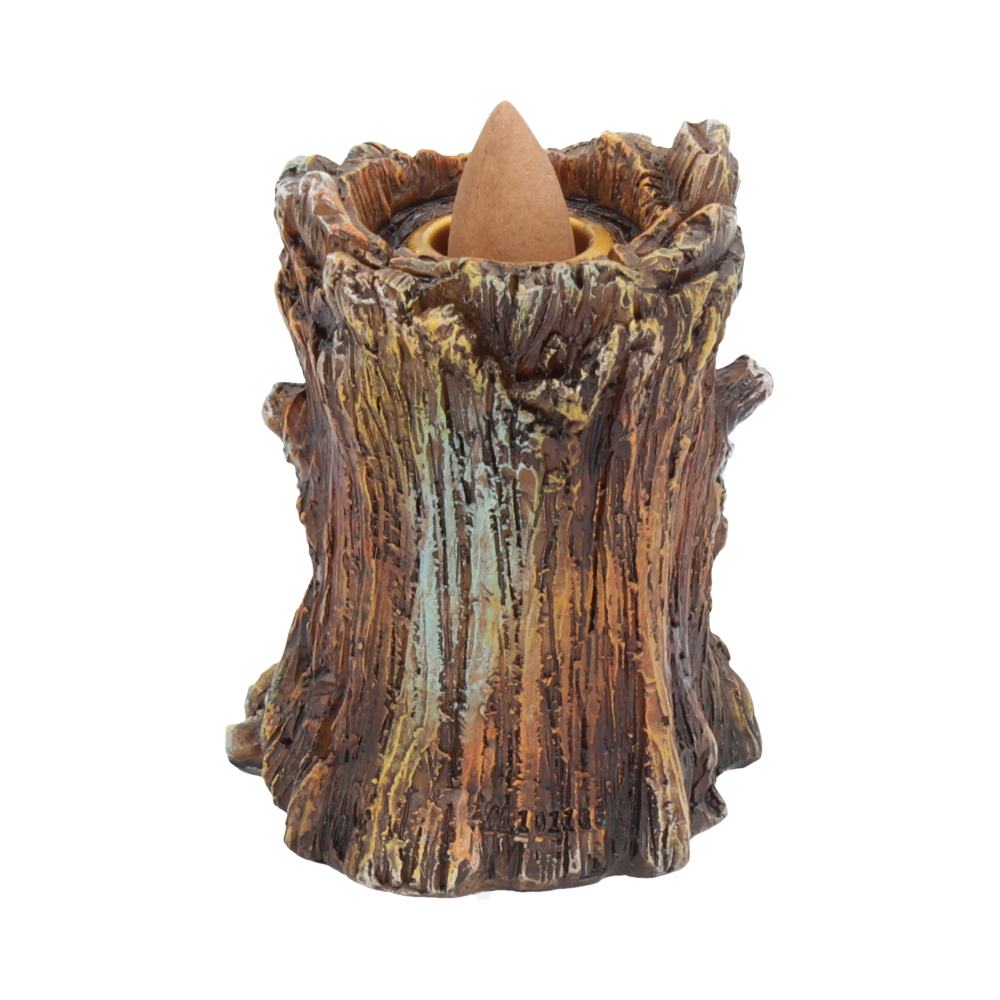 Aged Oak Backflow Incense Burner 8.5cm