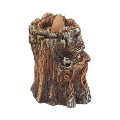 Aged Oak Backflow Incense Burner 8.5cm