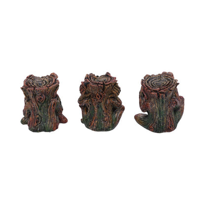 Three Wise Tree Spirits 9.2cm