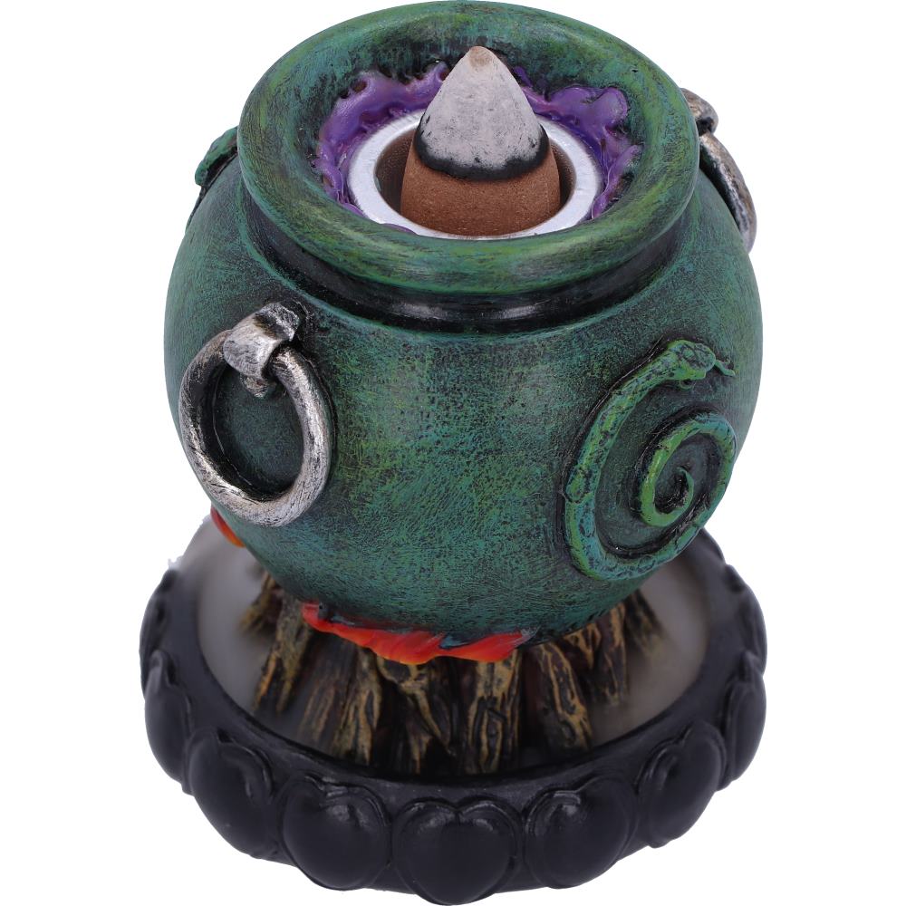 Emerald Cauldron Backflow Incense Burner 7.3cm