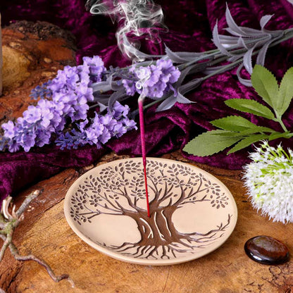 Sacred Tree Incense Burner (set of 4) 13cm