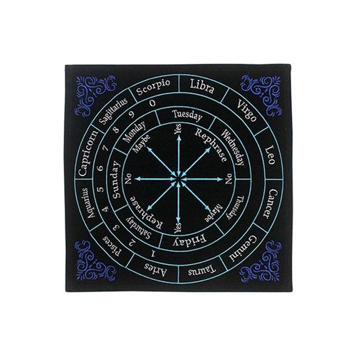 Embroidered Astrology Pendulum Mat