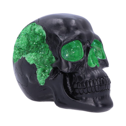 Geode Skull Green 17cm